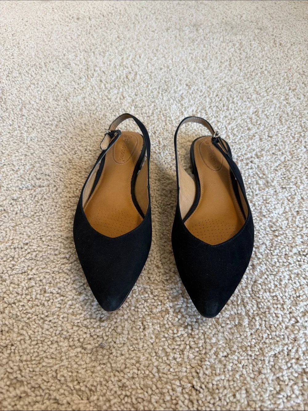 Corso Como Tristan Slingback Pointed Toe Ballet Flats SZ 7.5